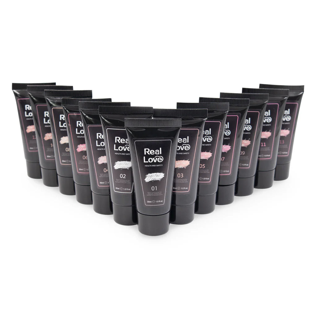 Polygel Powder Com Glitter para Alongamento De Unhas 30ml - XD-GEL-26