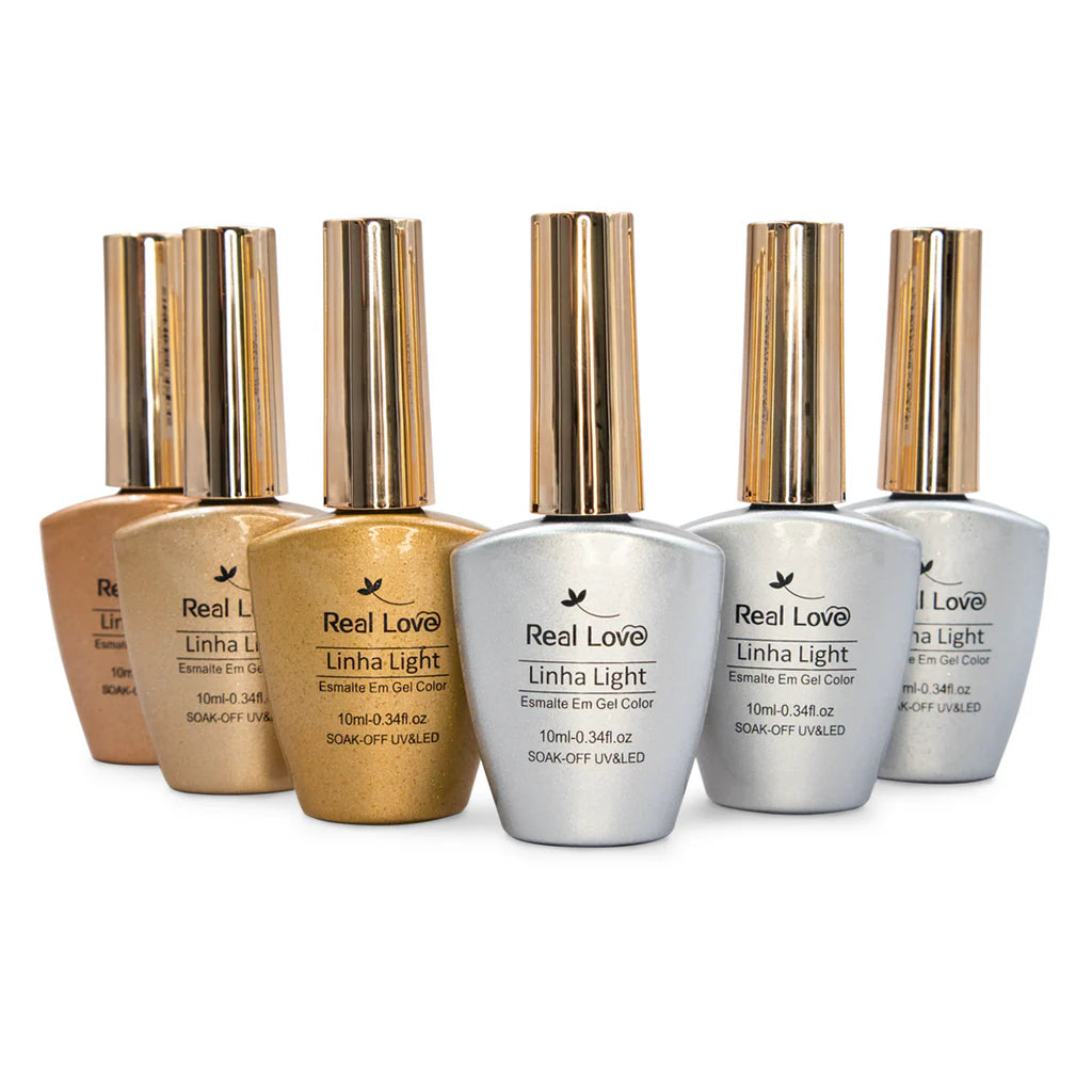 Kit Prata e Dourado - 10ml - KIT-F