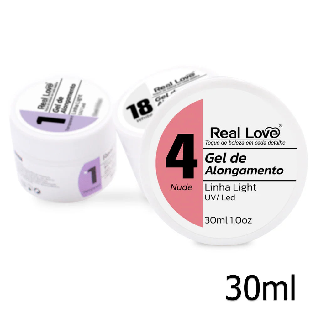 Gel de Alongamento para Unhas Linha Light 30ml - GEL-16