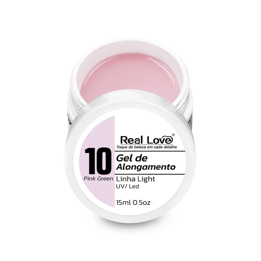 Gel de Alongamento para Unhas Linha Light 15ml - GEL-15