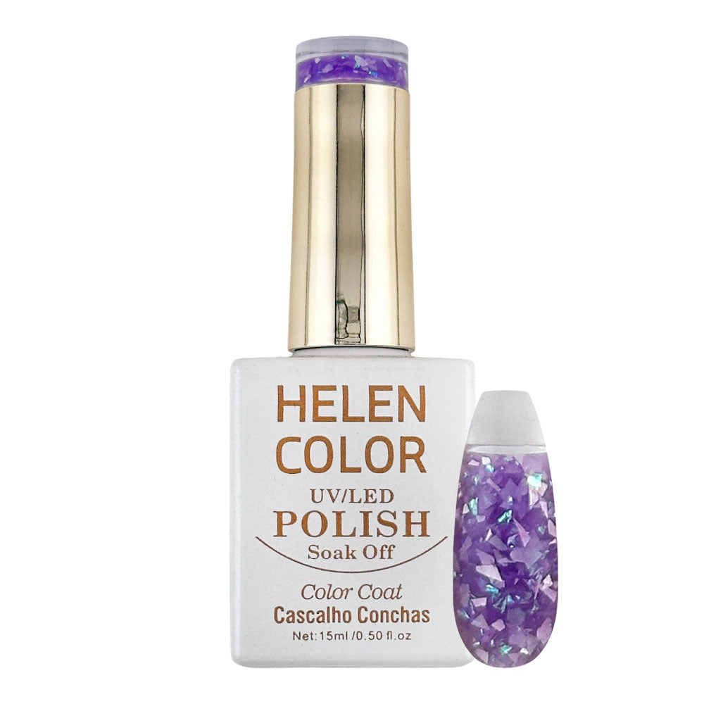 Esmalte em Gel - Coleção Cascalho Conchas - 15ml - (20 cores) - RJYJ-07