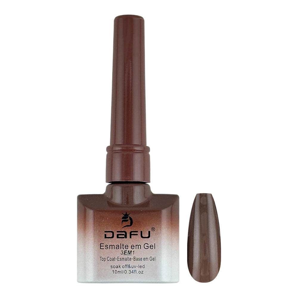 Esmalte em Gel 3 em 1 - base - esmalte - top - 10ml - DF-ONE40