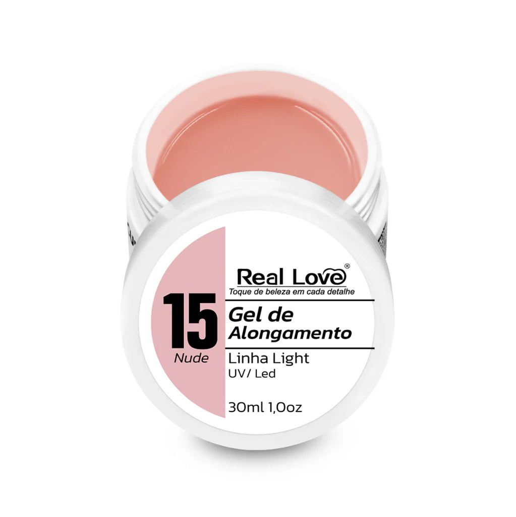 Gel de Alongamento para Unhas Linha Light 30ml - GEL-16
