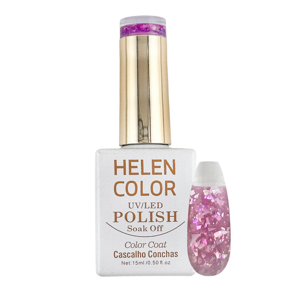 Esmalte em Gel - Coleção Cascalho Conchas - 15ml - (20 cores) - RJYJ-07