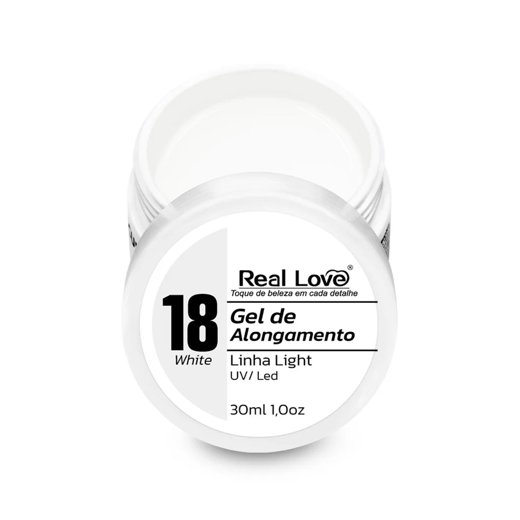 Gel de Alongamento para Unhas Linha Light 30ml - GEL-16