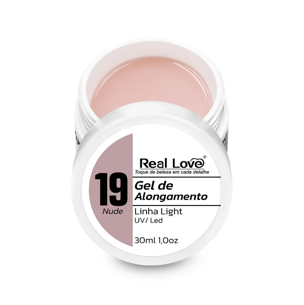 Gel de Alongamento para Unhas Linha Light 30ml - GEL-16
