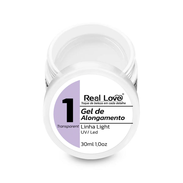 Gel de Alongamento para Unhas Linha Light 30ml - GEL-16