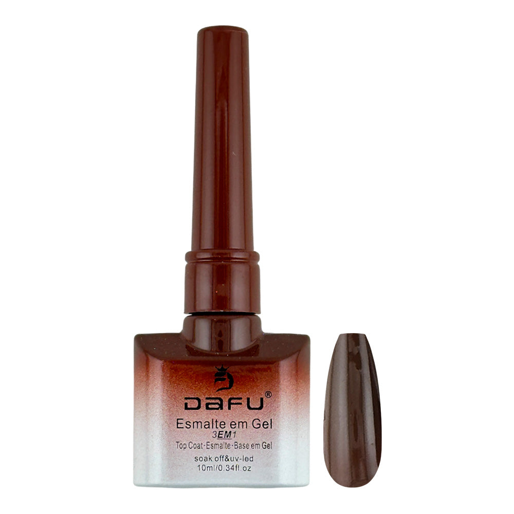 Esmalte em Gel 3 em 1 - base - esmalte - top - 10ml - DF-ONE40