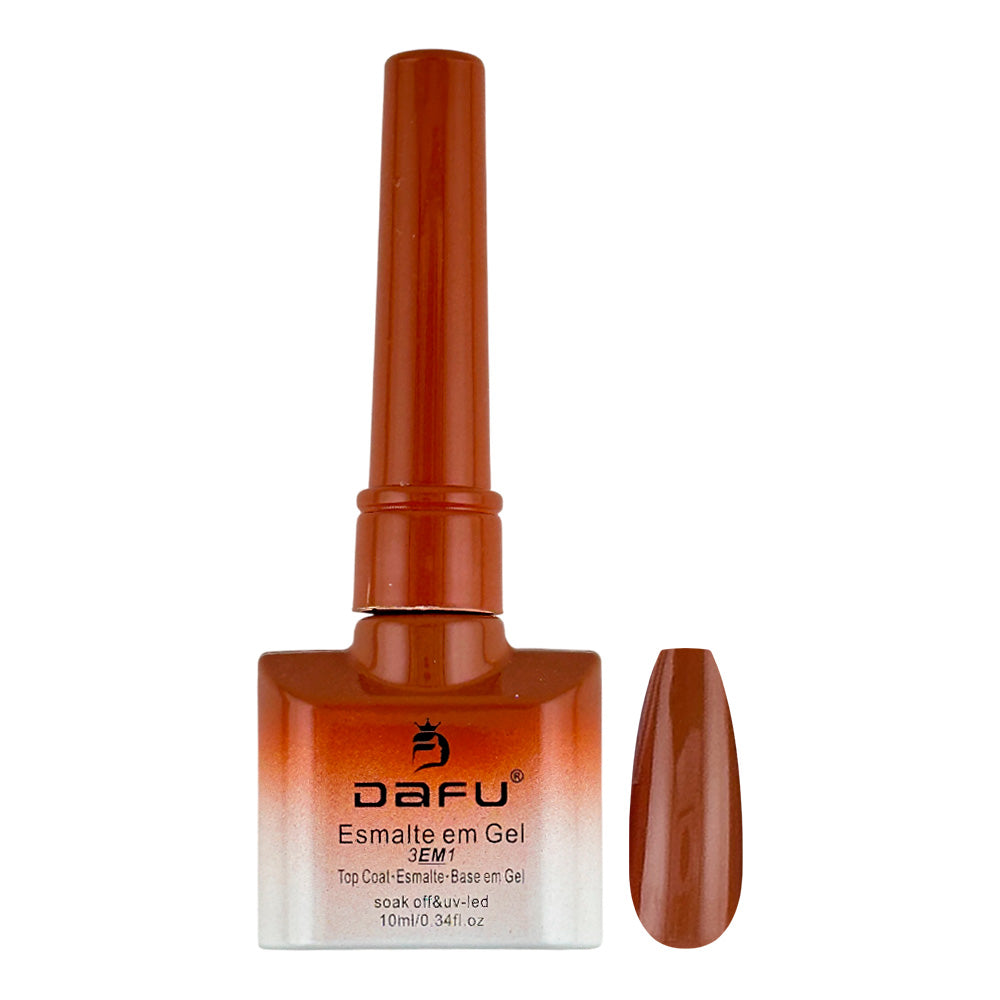 Esmalte em Gel 3 em 1 - base - esmalte - top - 10ml - DF-ONE40