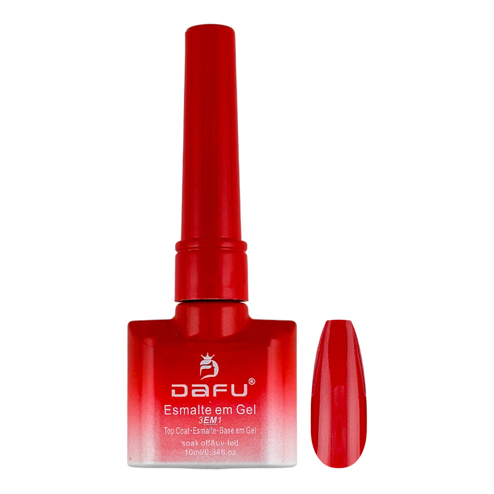 Esmalte em Gel 3 em 1 - base - esmalte - top - 10ml - DF-ONE40