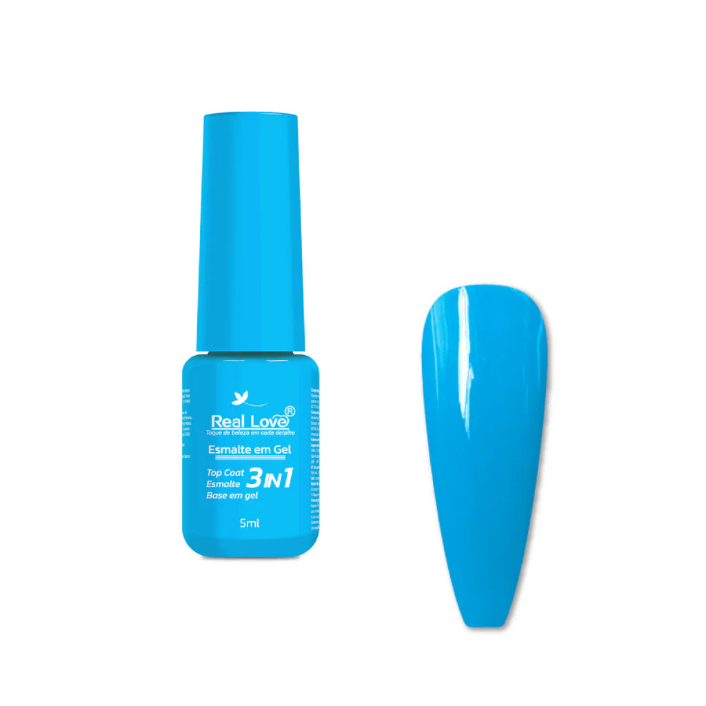 Esmalte em Gel 3 em 1-Base/Esmalte/Top Coat - 5ml - Gel 97
