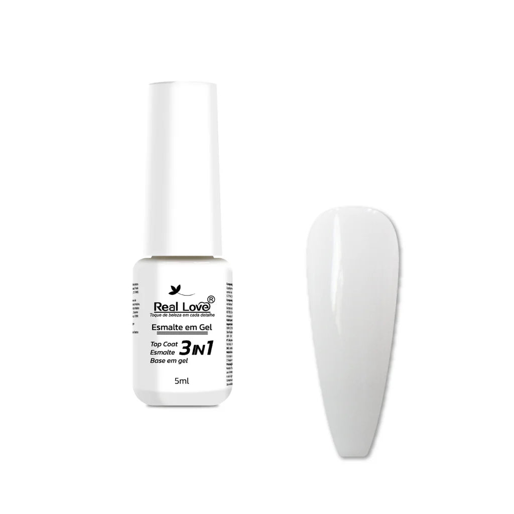 Esmalte em Gel 3 em 1-Base/Esmalte/Top Coat - 5ml - Gel 97