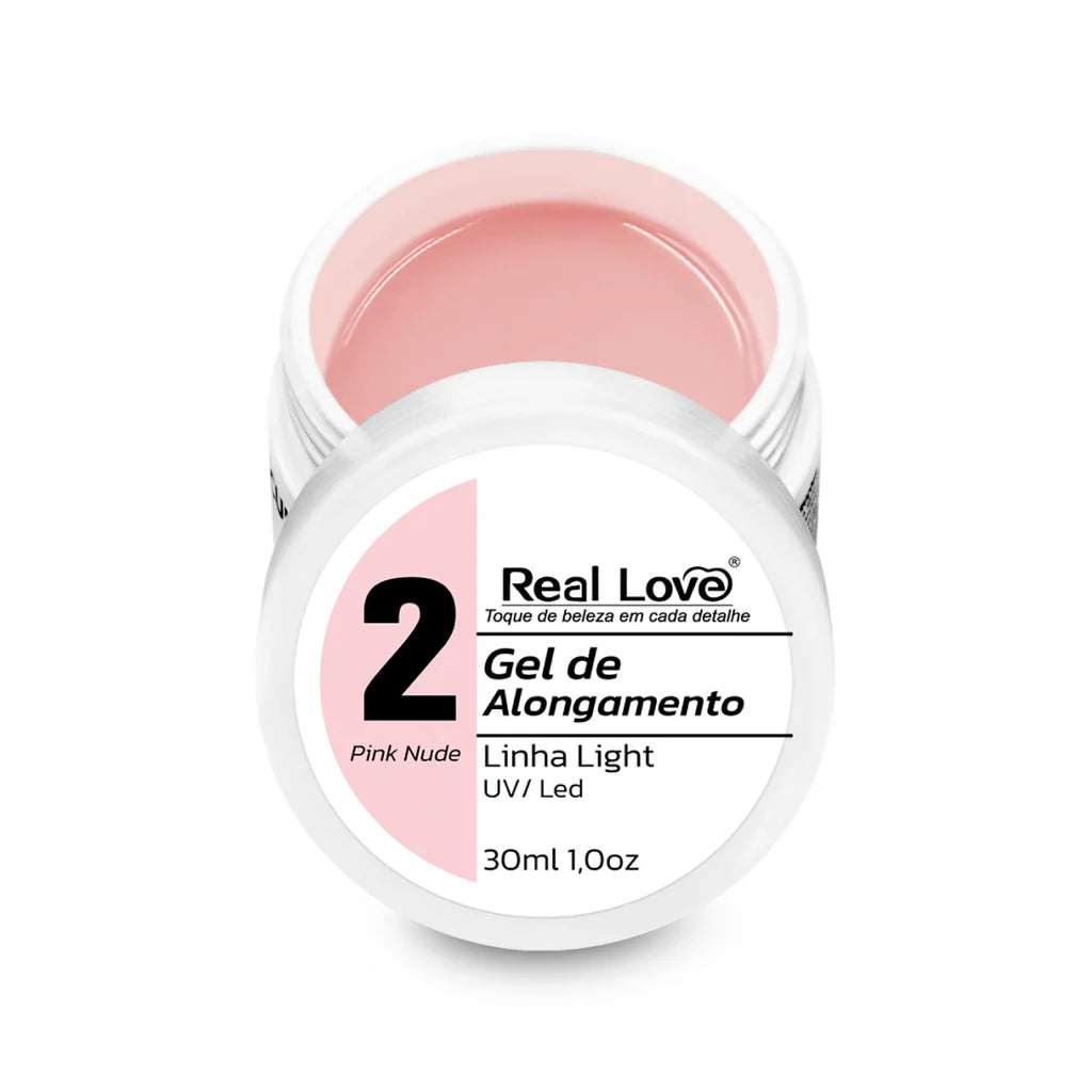 Gel de Alongamento para Unhas Linha Light 30ml - GEL-16