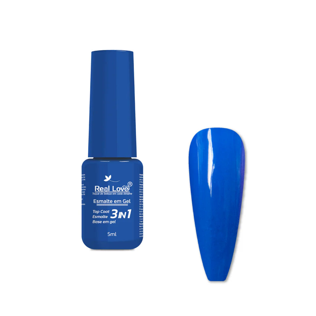 Esmalte em Gel 3 em 1-Base/Esmalte/Top Coat - 5ml - Gel 97