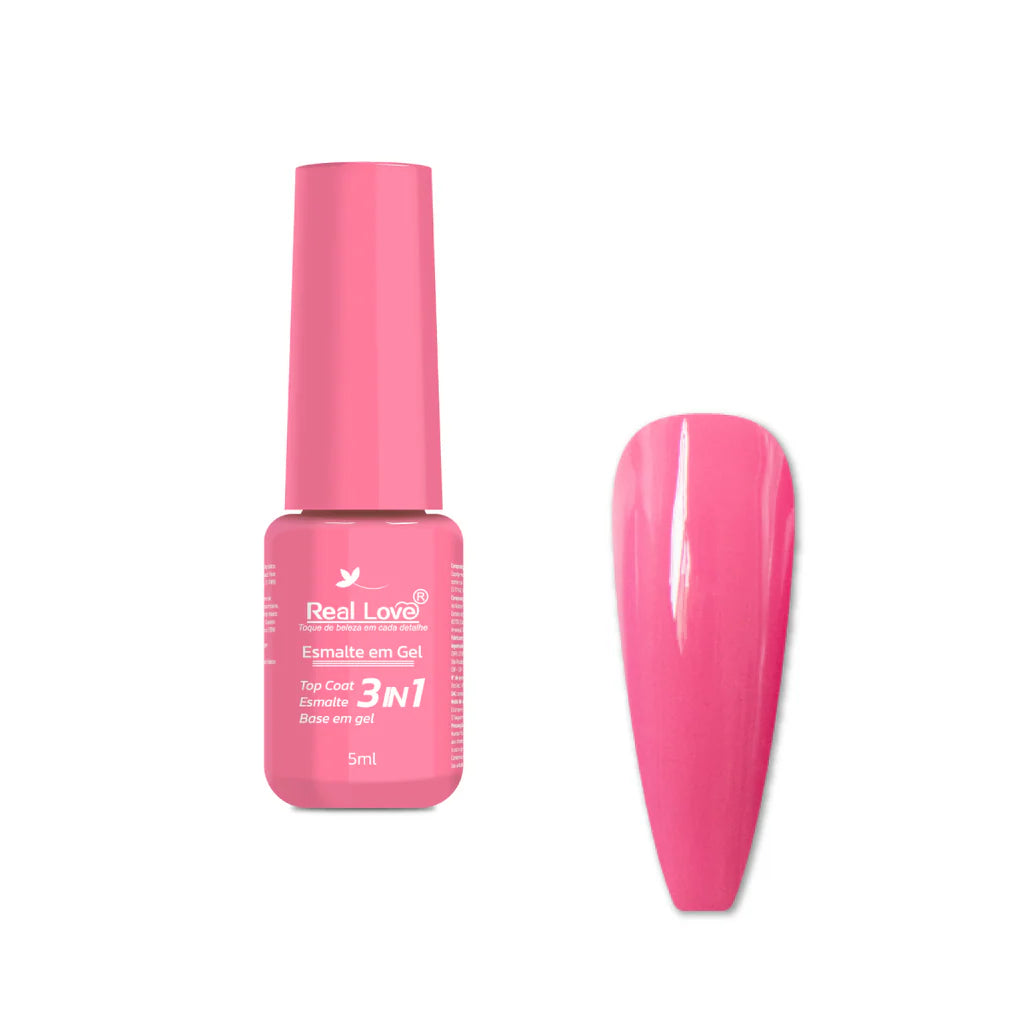 Esmalte em Gel 3 em 1-Base/Esmalte/Top Coat - 5ml - Gel 97