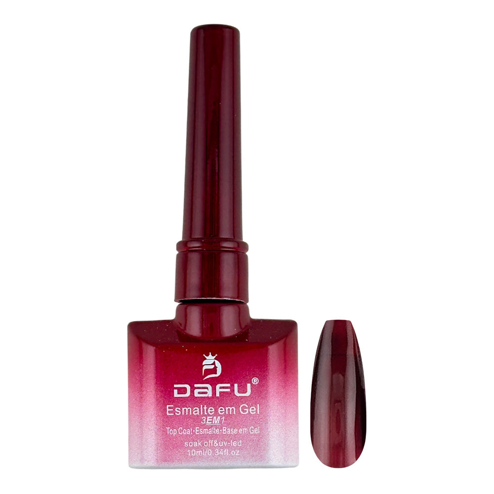 Esmalte em Gel 3 em 1 - base - esmalte - top - 10ml - DF-ONE40