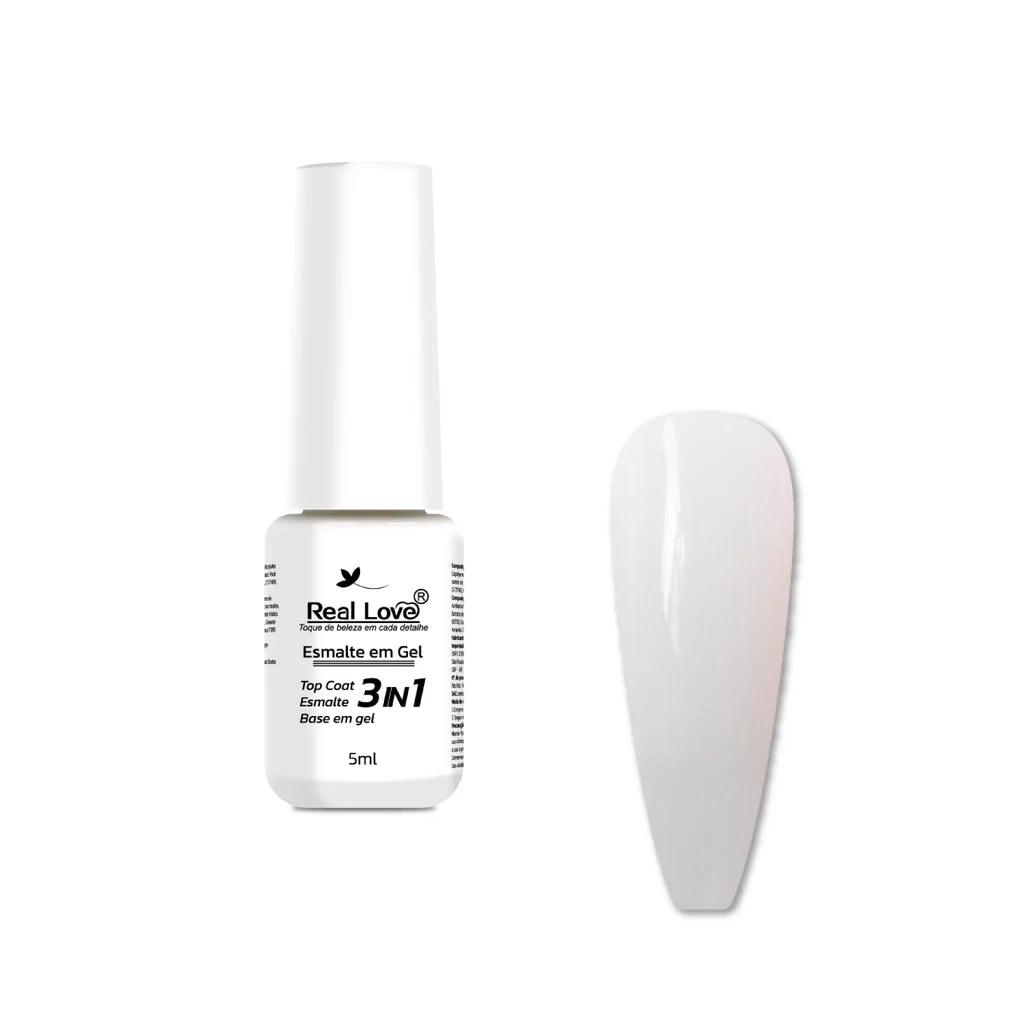 Esmalte em Gel 3 em 1-Base/Esmalte/Top Coat - 5ml - Gel 97