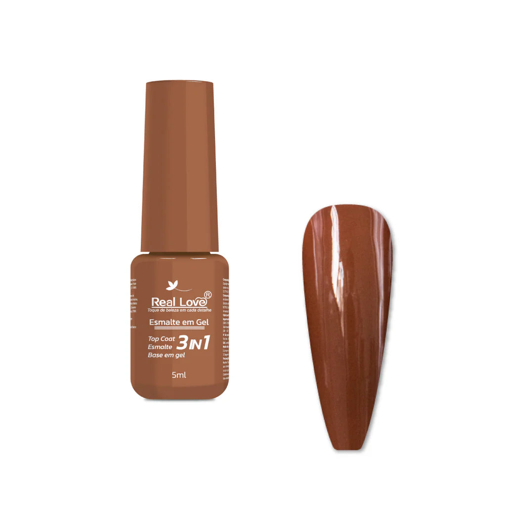 Esmalte em Gel 3 em 1-Base/Esmalte/Top Coat - 5ml - Gel 97