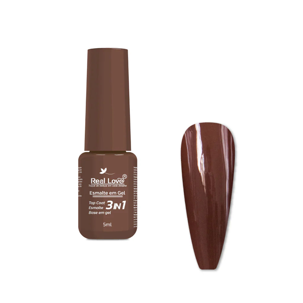 Esmalte em Gel 3 em 1-Base/Esmalte/Top Coat - 5ml - Gel 97