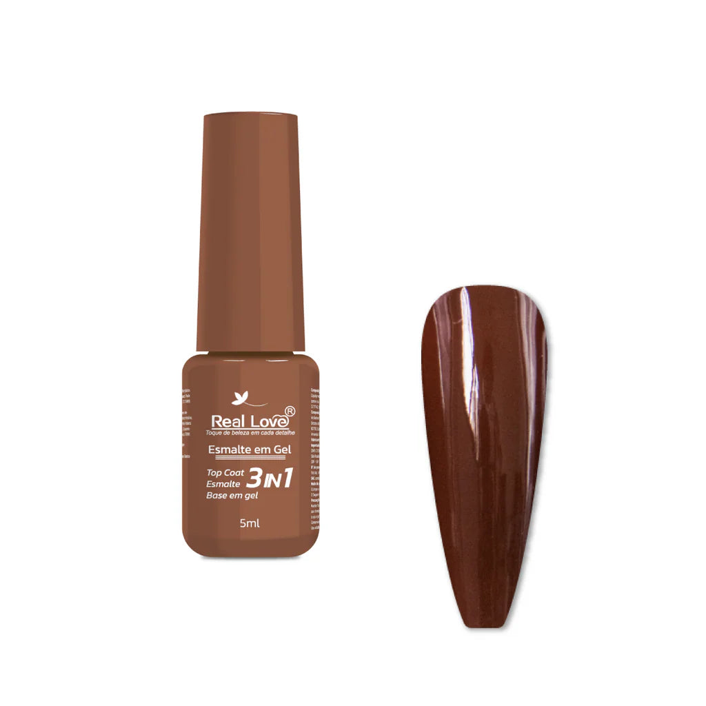 Esmalte em Gel 3 em 1-Base/Esmalte/Top Coat - 5ml - Gel 97