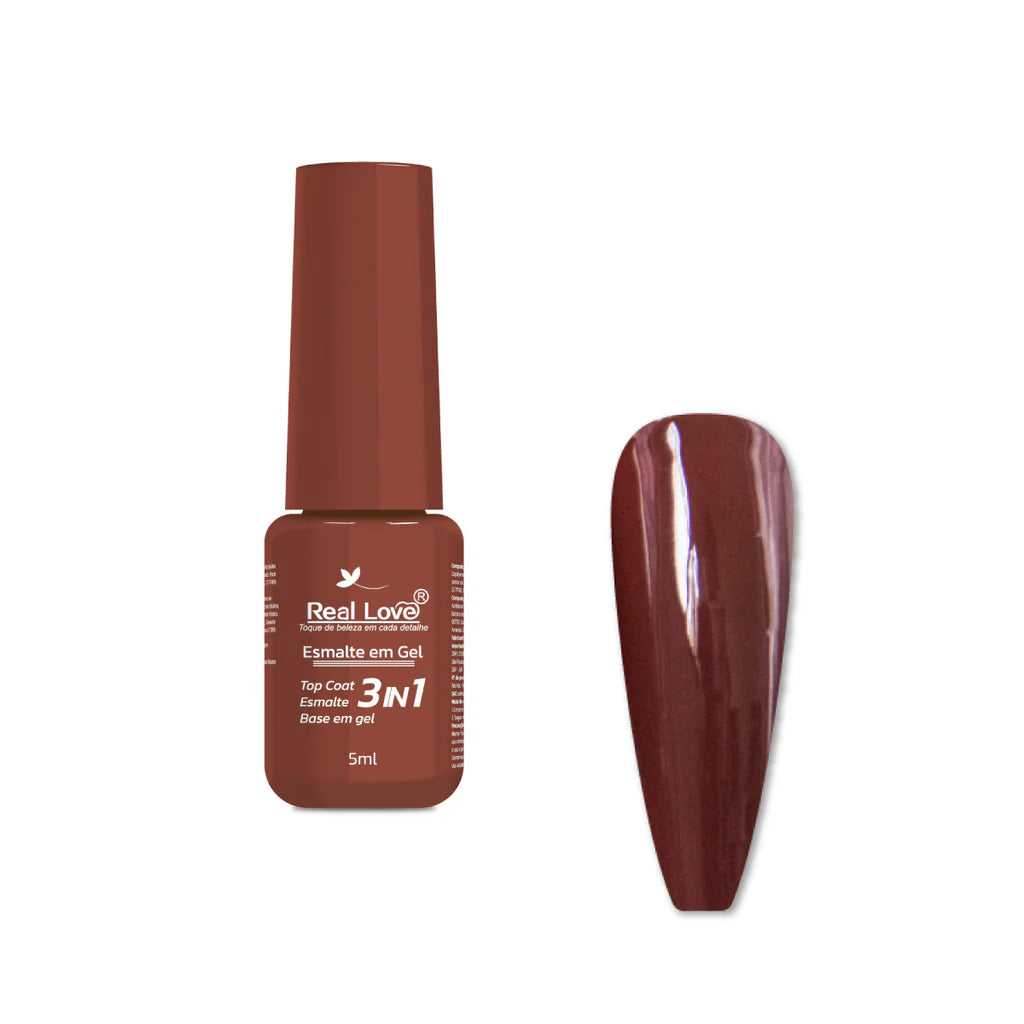 Esmalte em Gel 3 em 1-Base/Esmalte/Top Coat - 5ml - Gel 97