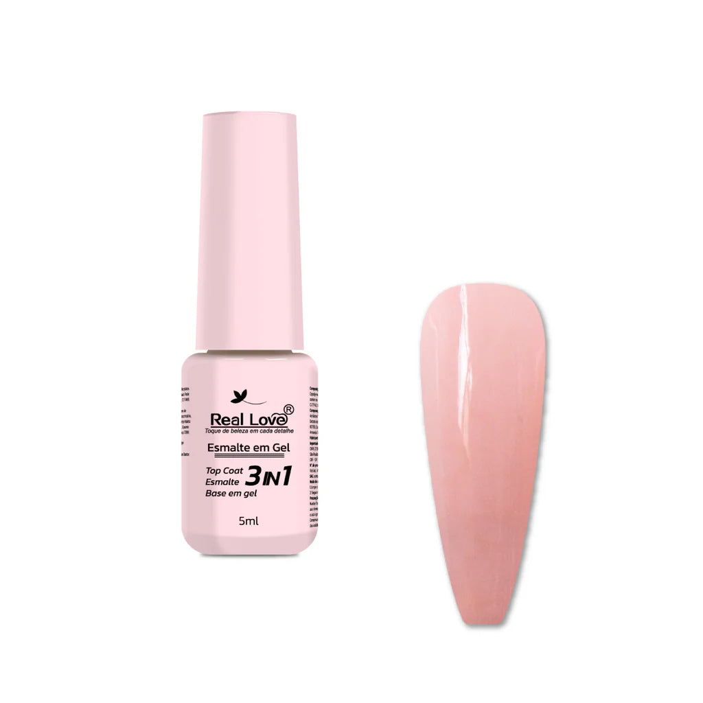 Esmalte em Gel 3 em 1-Base/Esmalte/Top Coat - 5ml - Gel 97