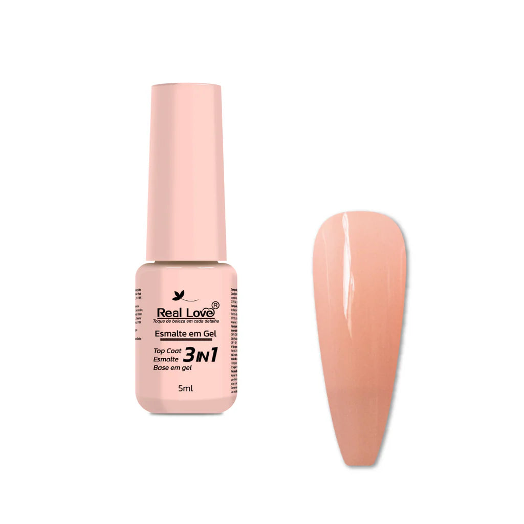 Esmalte em Gel 3 em 1-Base/Esmalte/Top Coat - 5ml - Gel 97