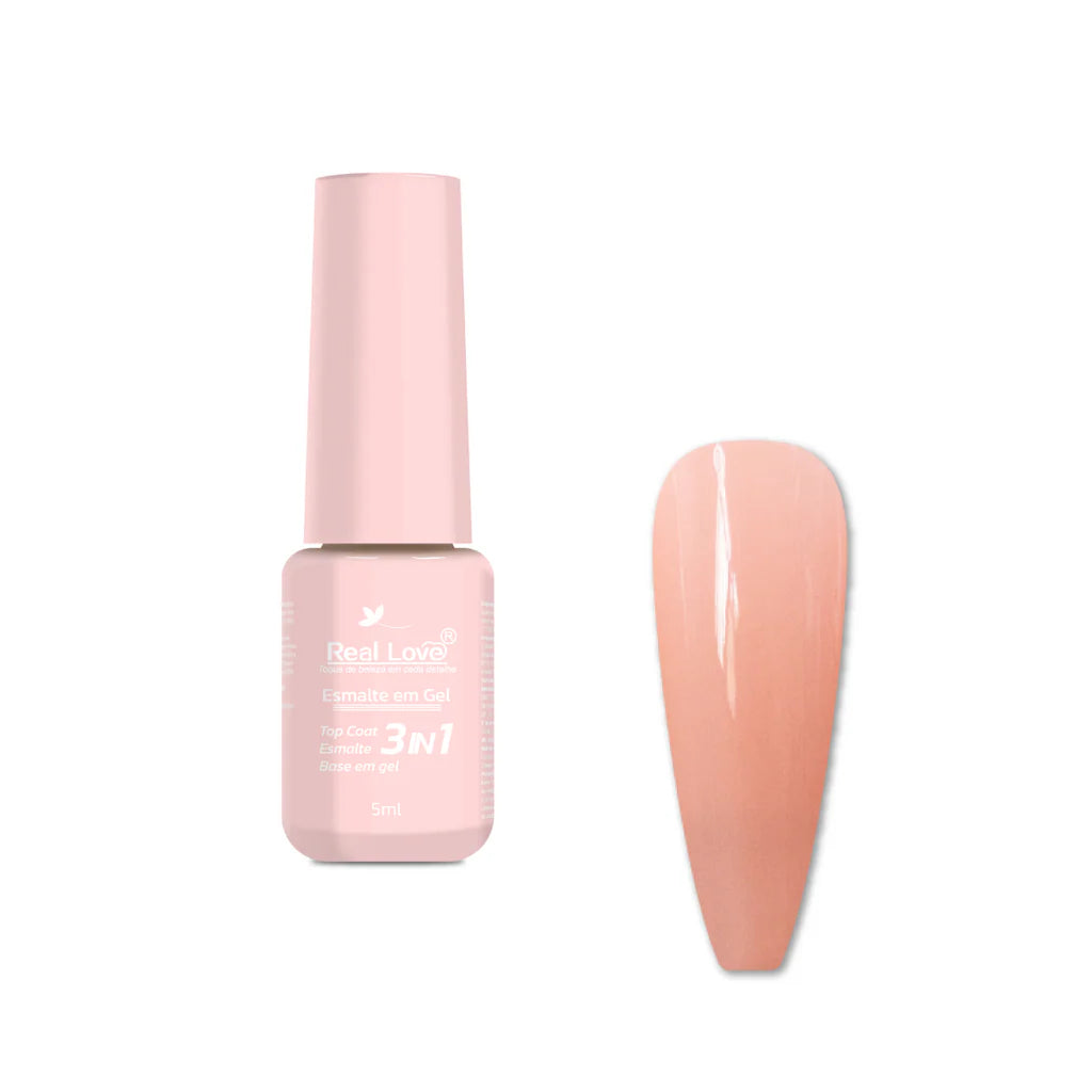 Esmalte em Gel 3 em 1-Base/Esmalte/Top Coat - 5ml - Gel 97