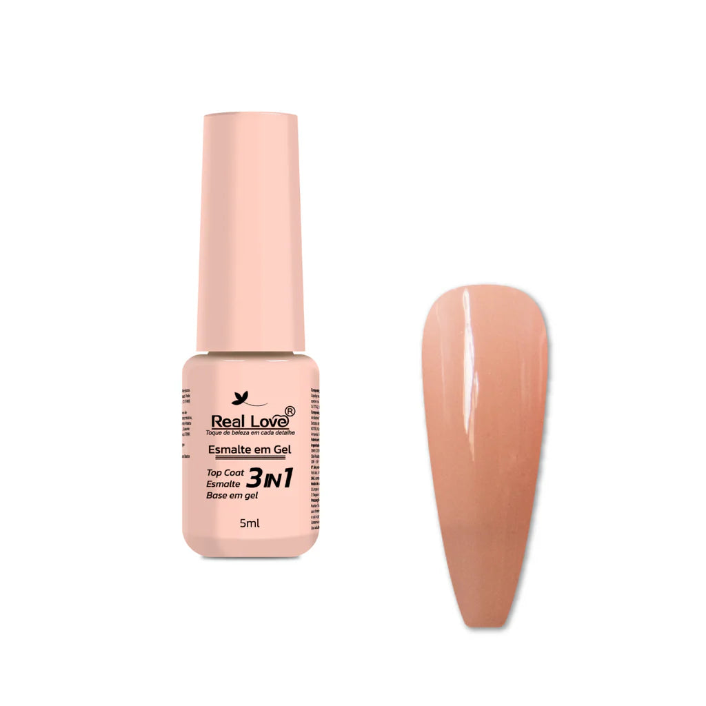 Esmalte em Gel 3 em 1-Base/Esmalte/Top Coat - 5ml - Gel 97