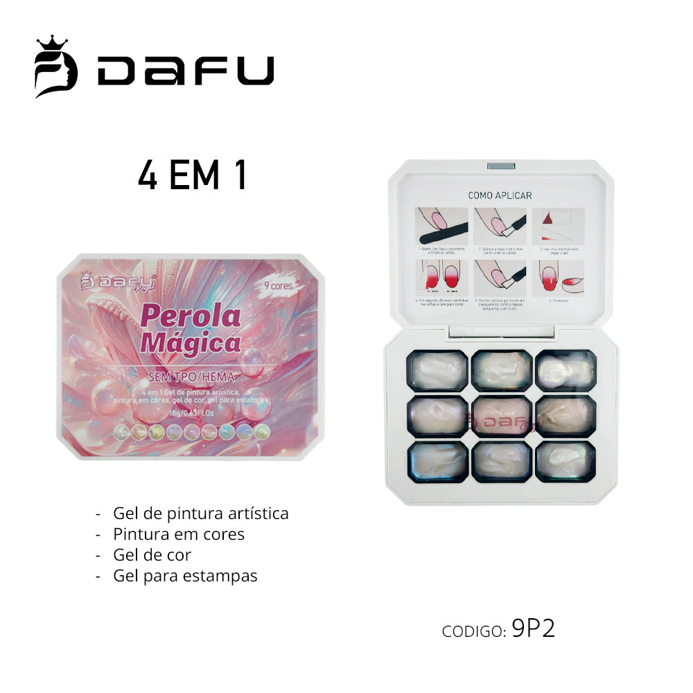 Gel Artístico 4 em 1 Perola Magica  - 9P2
