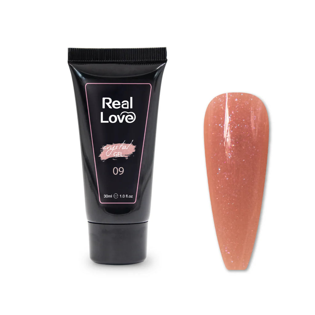 Polygel Powder Com Glitter para Alongamento De Unhas 30ml - XD-GEL-26