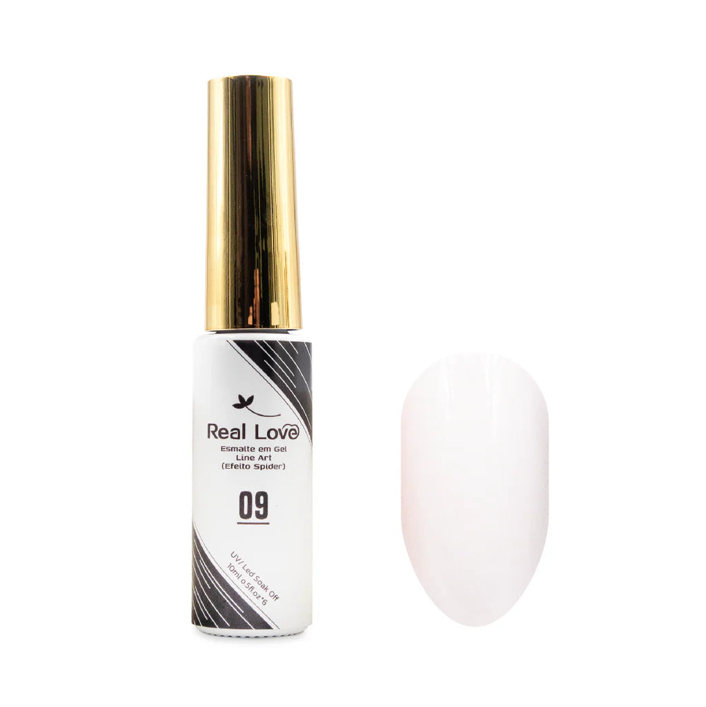 Kit esmalte em Gel Line Art (Efeito Spider) Unhas 10ml - KIT-J