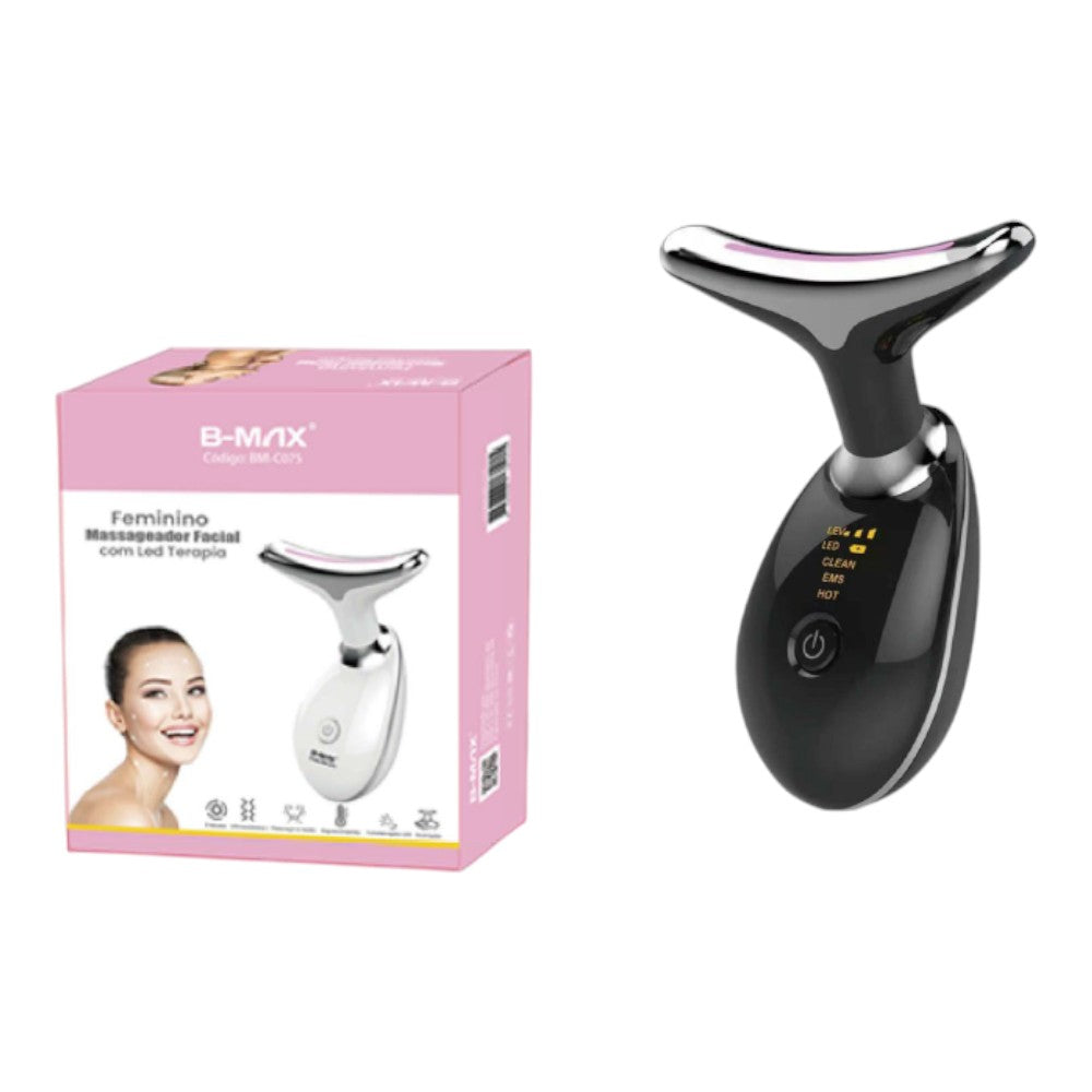 Massageador facial com Led terapia BM-C075
