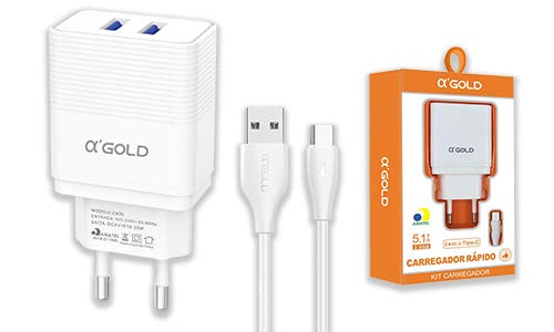 Kit carregador tipo C 5.1A CA20-3
