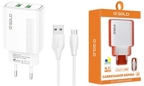 Kit carregador V8 4.1A CA21-1