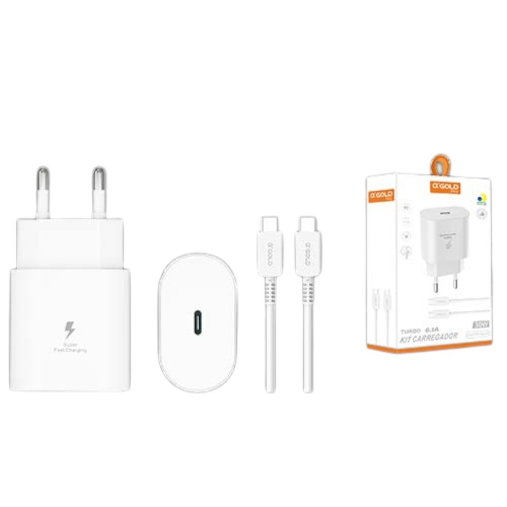 kit carregador USB-C CA37-3