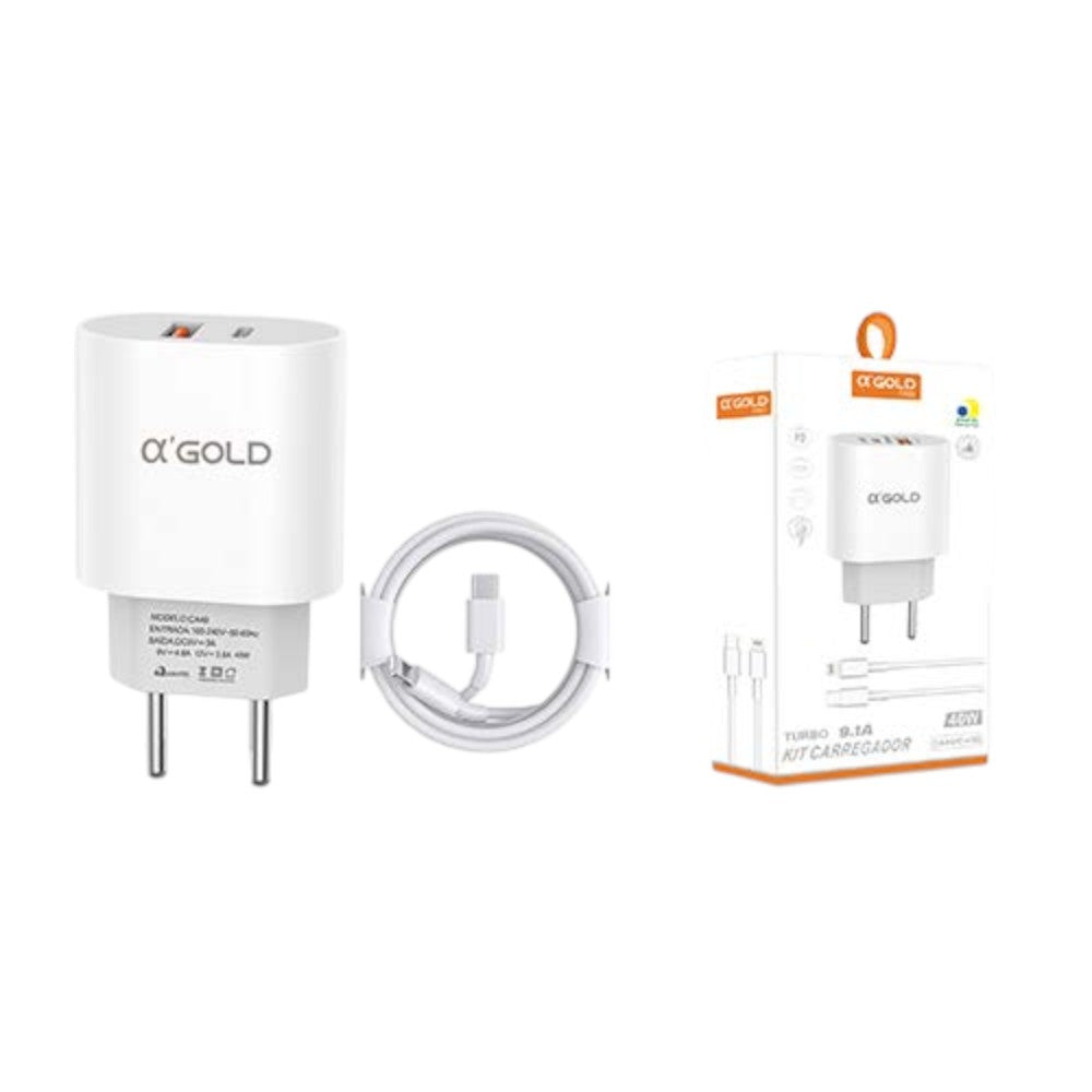 Kit carregador IOS 9.1A CA40