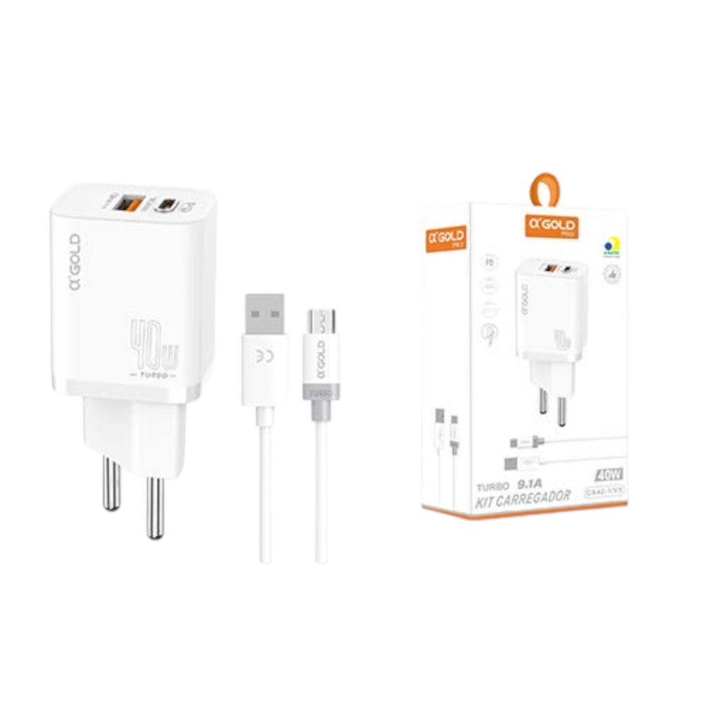 Kit carregador v8 9.1A CA42-1
