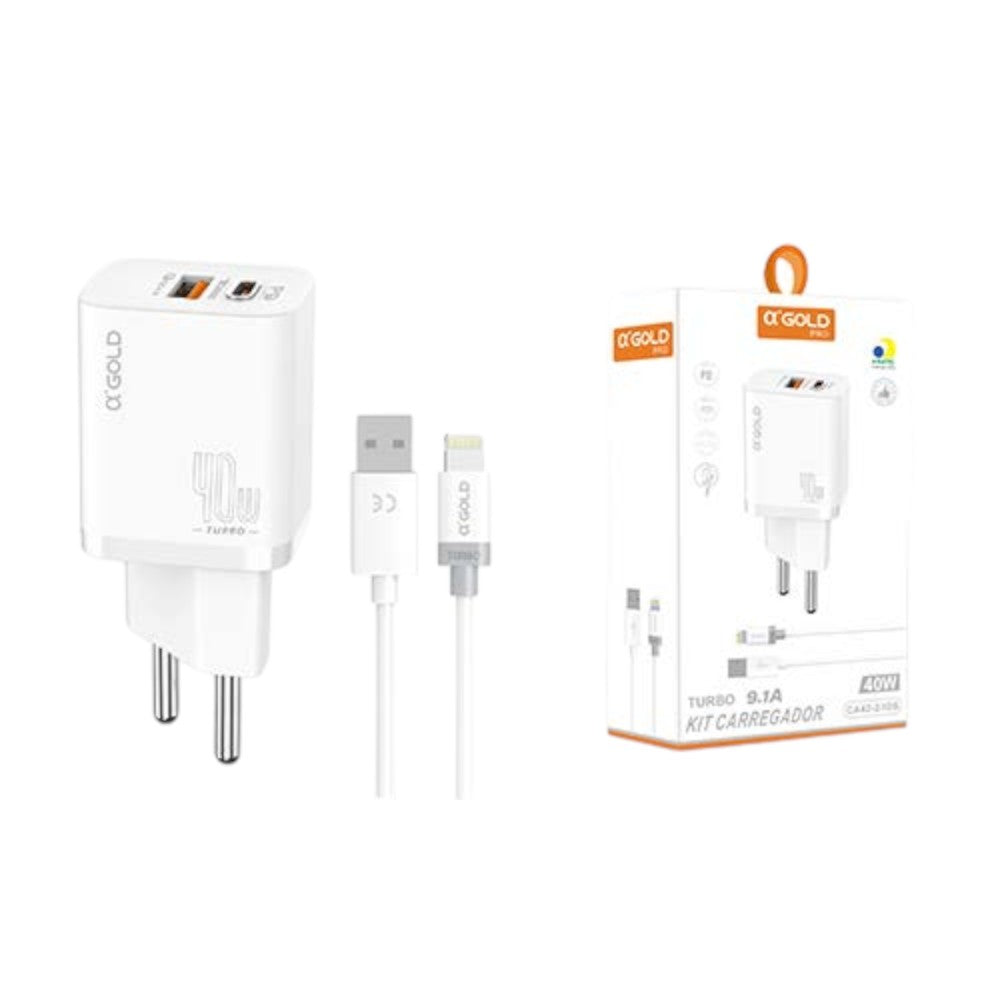 Kit carregador IOS 9.1A CA42-2
