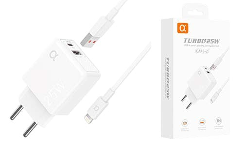 Kit carregador USB-A para Lighting CA45-2