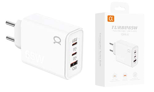 Fonte USB-A(QC) + USB-C 2X (PC) CA46-4