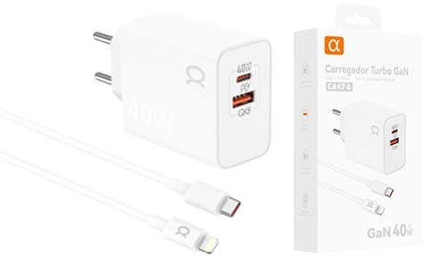Kit carregador tipo C para Lighting CA47-6