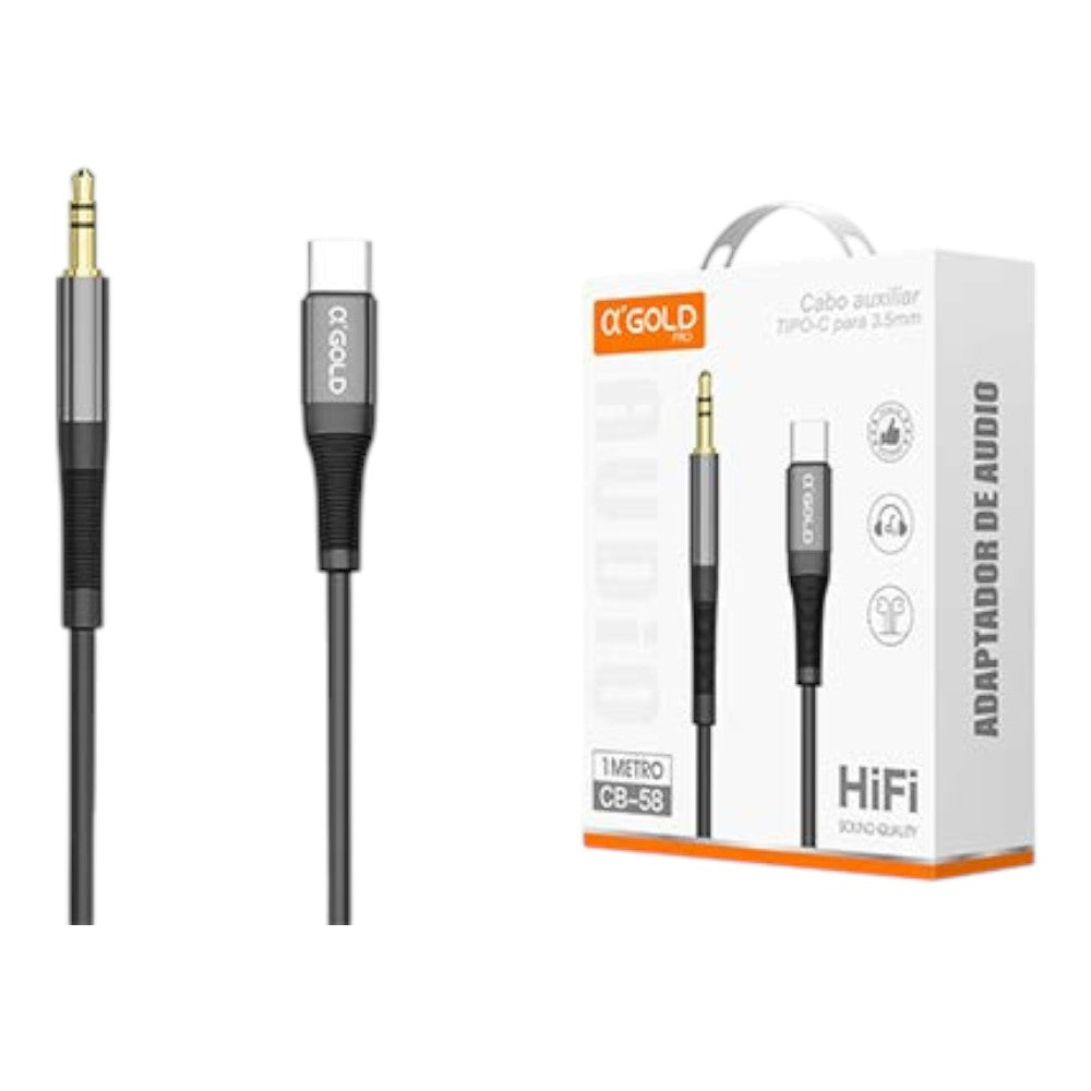 Cabo auxiliar 3.5mm CB58