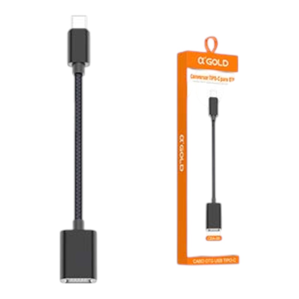 Cabo adaptador OTG - TIPO C CBA-06