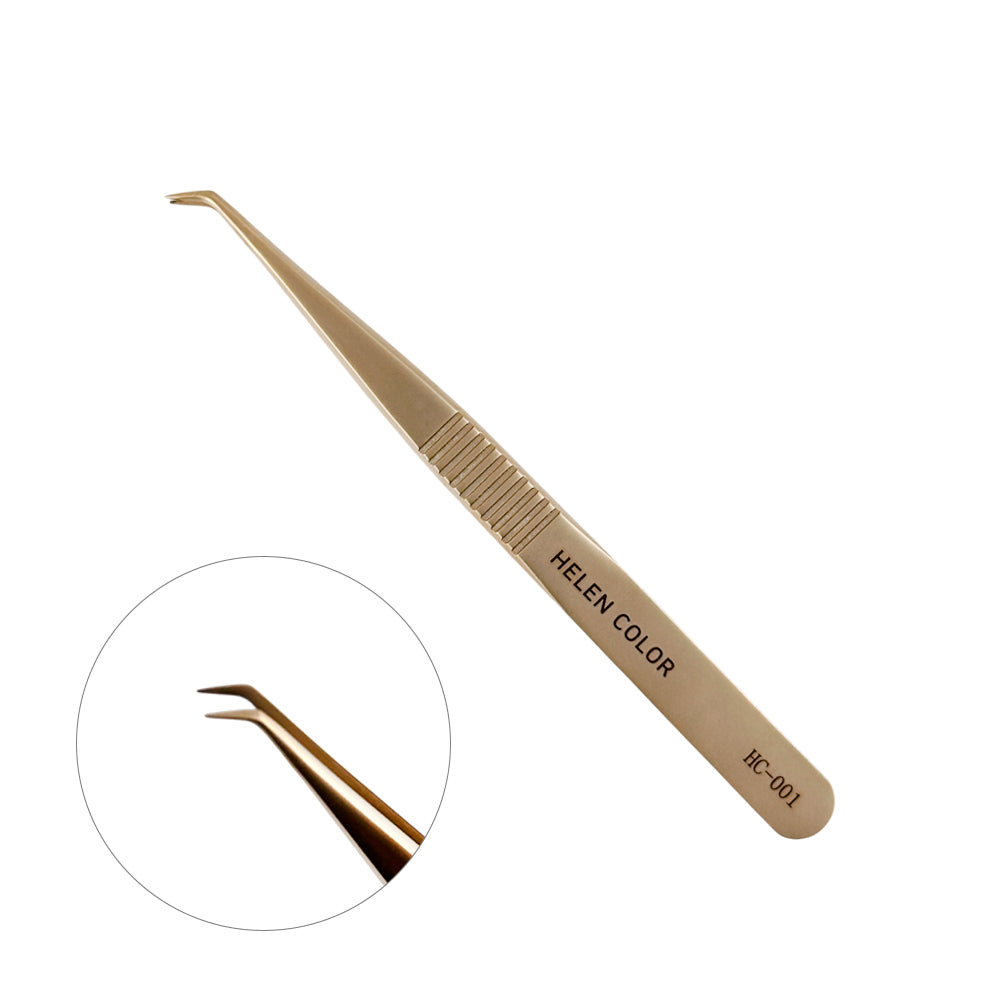 Pinça gold para cílios HC-001 - CGJ-3533