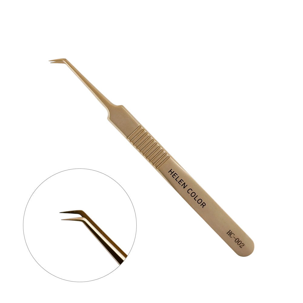 Pinça gold para cílios HC-002 - CGJ-3534