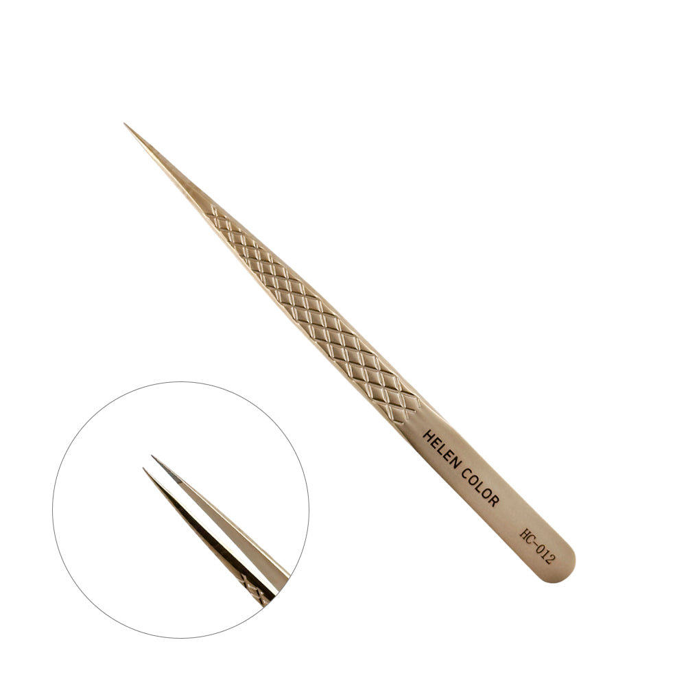 Pinça gold para cílios HC-012 - CGJ-3540