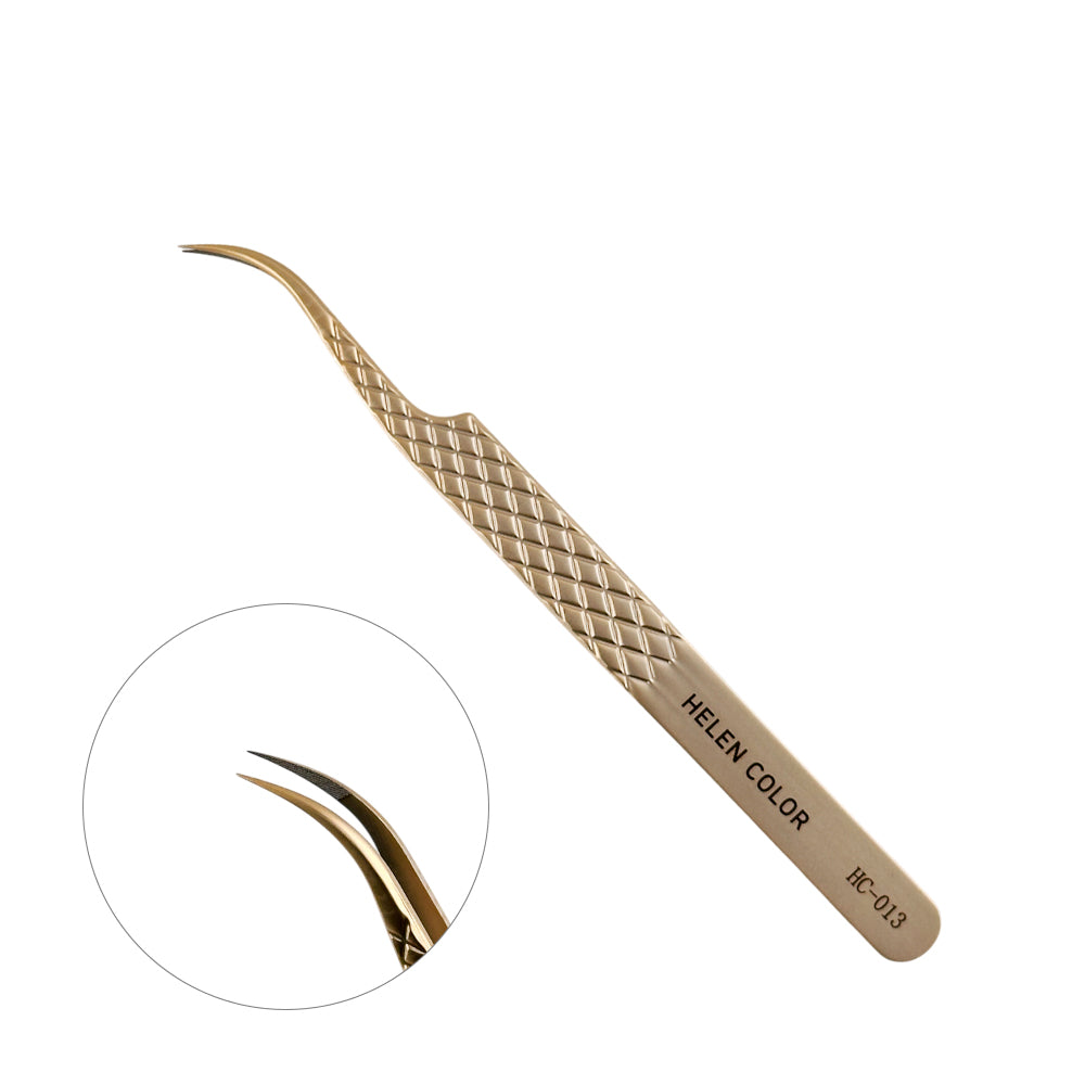Pinça gold para cílios HC-013 - CGJ-3541