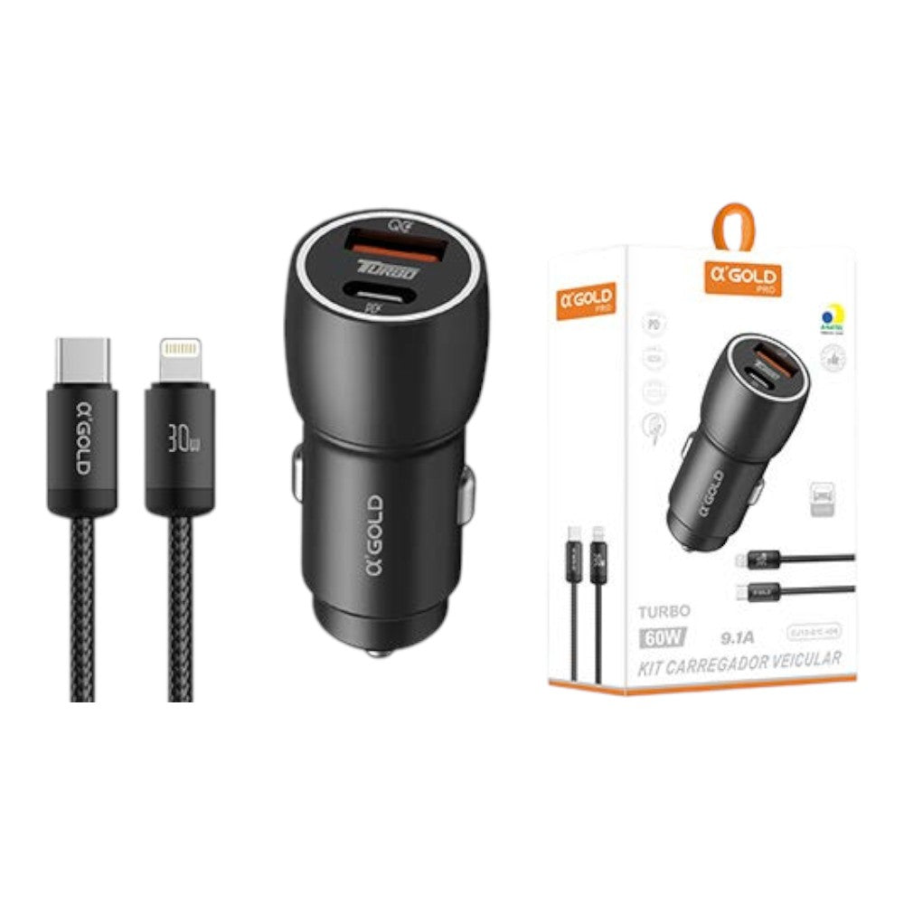 Carregador veicular IOS 9.1A CJ13-2