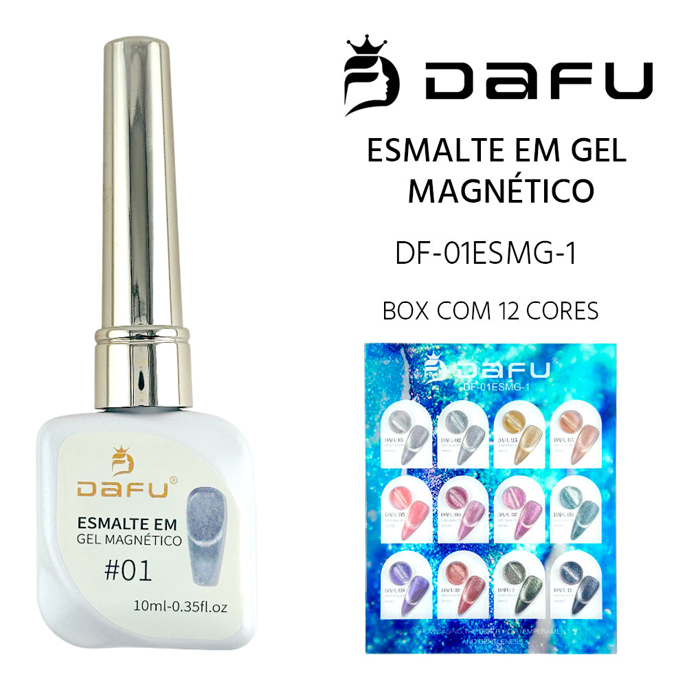 Esmalte em Gel Magnético - 10ml - DF-01ESMG-1
